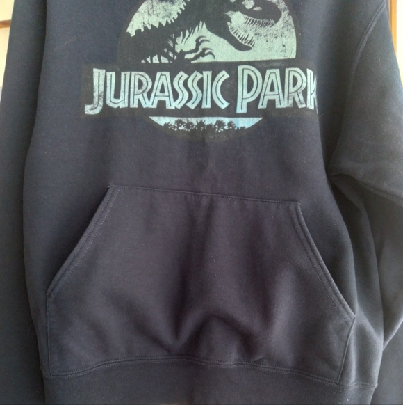 Jurassic Park Navy Hoodie - Picture 3 of 5